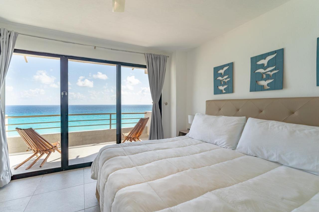 Sparkling Ocean View In Cancún Exterior foto