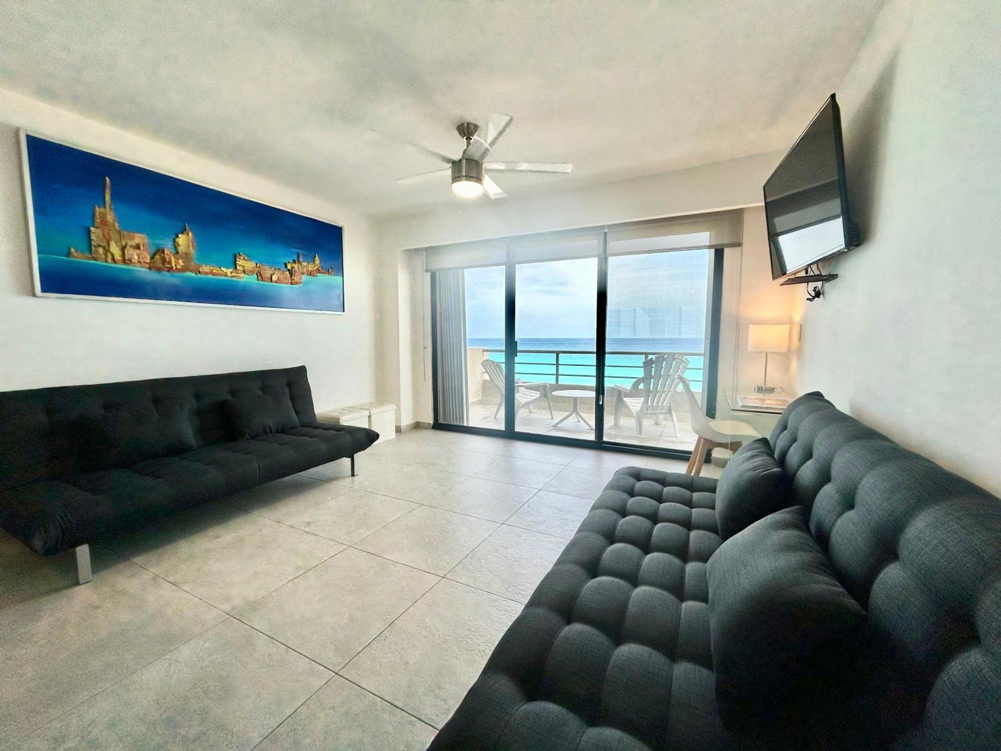 Sparkling Ocean View In Cancún Exterior foto